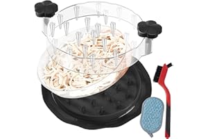 DONGYING Chicken Shredder,Visible Chicken Breast Shredder Tool Twist with Large Meat Shredder Machine - Ergonomic Handle, Dishwasher Safe (Black Chicken Shredder)