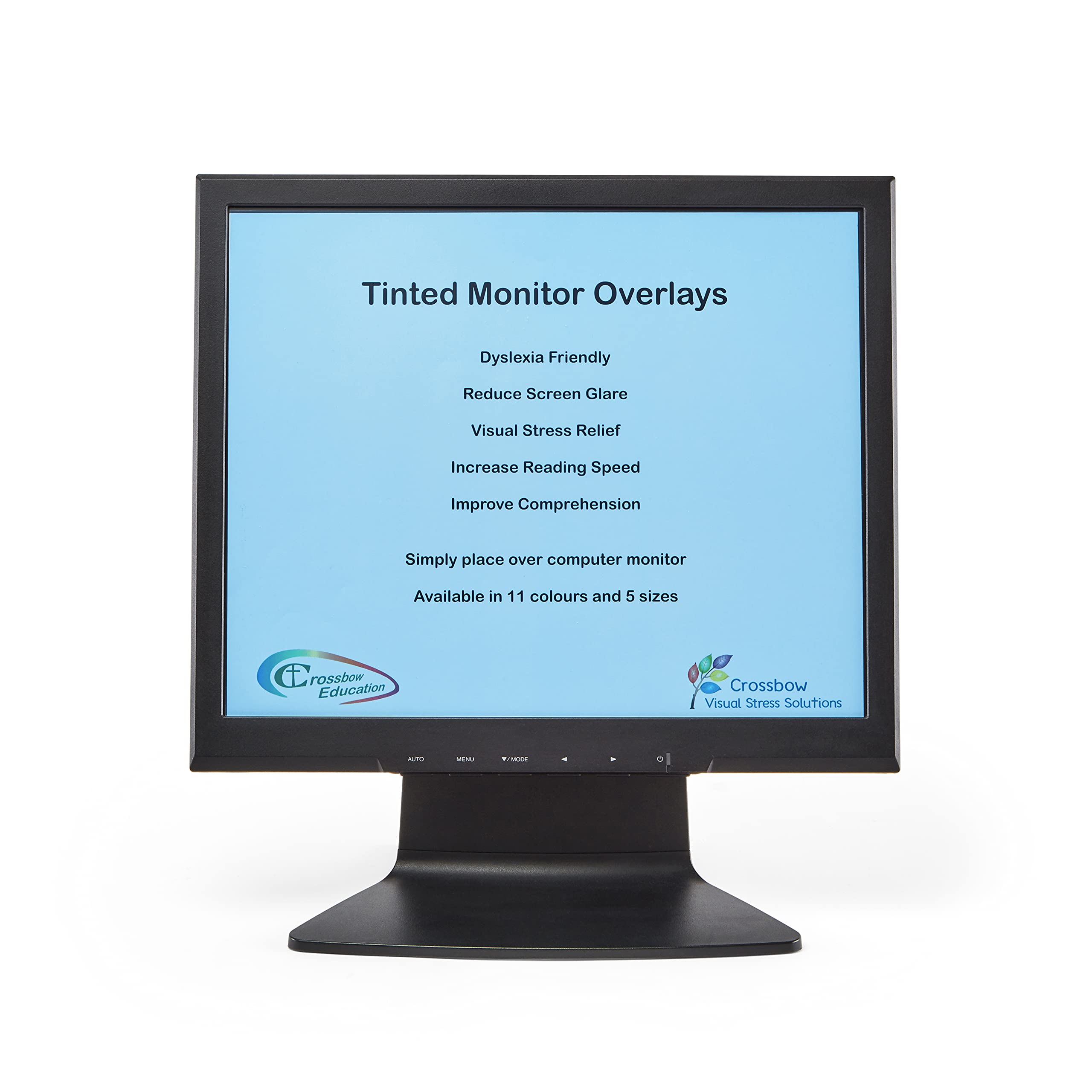 Crossbow Education: Monitor Overlay 19inch - Sky โ image 1