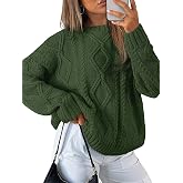 Trendy Queen Women's Oversized Cable Knit Sweaters 2026 Fall Outfits | Quiet Luxury Style, Chunky Knit Texture, Winter Holiday Outfit, Easy Layering Piece, Fall Fashion Staple