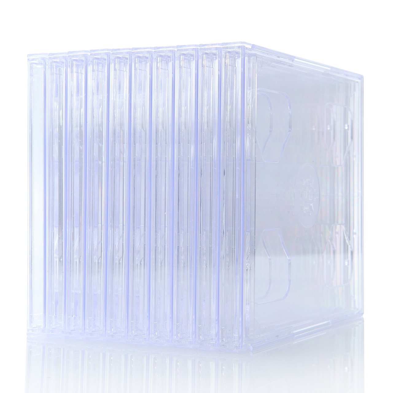 サンワサプライ DVD CDケース 2枚収納×10枚 10mmの商品画像