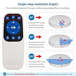 Remote Motorized Electric Turntable Rotating