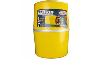 Counter Assault Bear Keg Food Storage Container Yellow