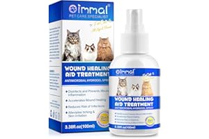 ALIVO Cat Wound Care Spray - Wound Healing Aid Treatment for Cats Helps with Skin Repair for Wounds, Cats Irritated Skin & Itchy Skin Relief | Cats Supplement | Gentle Wound Care Spray - 3.38 Fl.oz / 100ml
