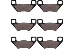 Yerbay Front and Rear Brake Pads for Arctic Cat 1000 700 650 570 550 500 450 400 366 350 300 250 Wildcat Alterra Mud Pro Prow