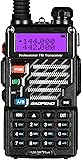 Baofeng UV-5R+ Plus UHF VHF Long Range Dual Band Ham Amateur Two Way Radio, Black