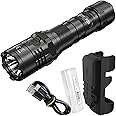 Nitecore P20i Tactical Flashlight, 1800 Lumen USB-C Rechargeable Fast Charging Strobe Ready with LumenTac Organizer