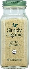 Simply Organic Garlic Powder Certified Organic, 3.64-Ounce Container