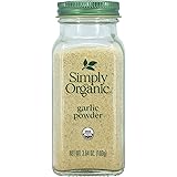 Simply Organic Garlic Powder, Certified Organic | 3.64 oz | Allium sativum L.