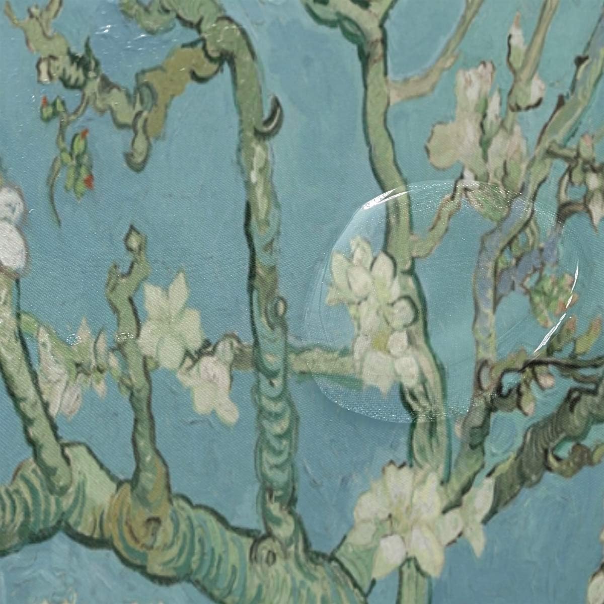 ISAOA Van Gogh Painting Shower Curtain Waterproof Mildew Resistant Anti-Bacterial Personalized Design Polyester Fabric Curtain for Bathroom,180x180cm with 12 hooks - Image 5