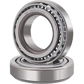 XiKe 2 Set Wheel Bearings SET13 - L68149/L68110 - ID 1.3775" x OD 2.3280'' | Tapered Roller Bearings Cup and Cone, Fits for Very Many Car and Trailer Axles.