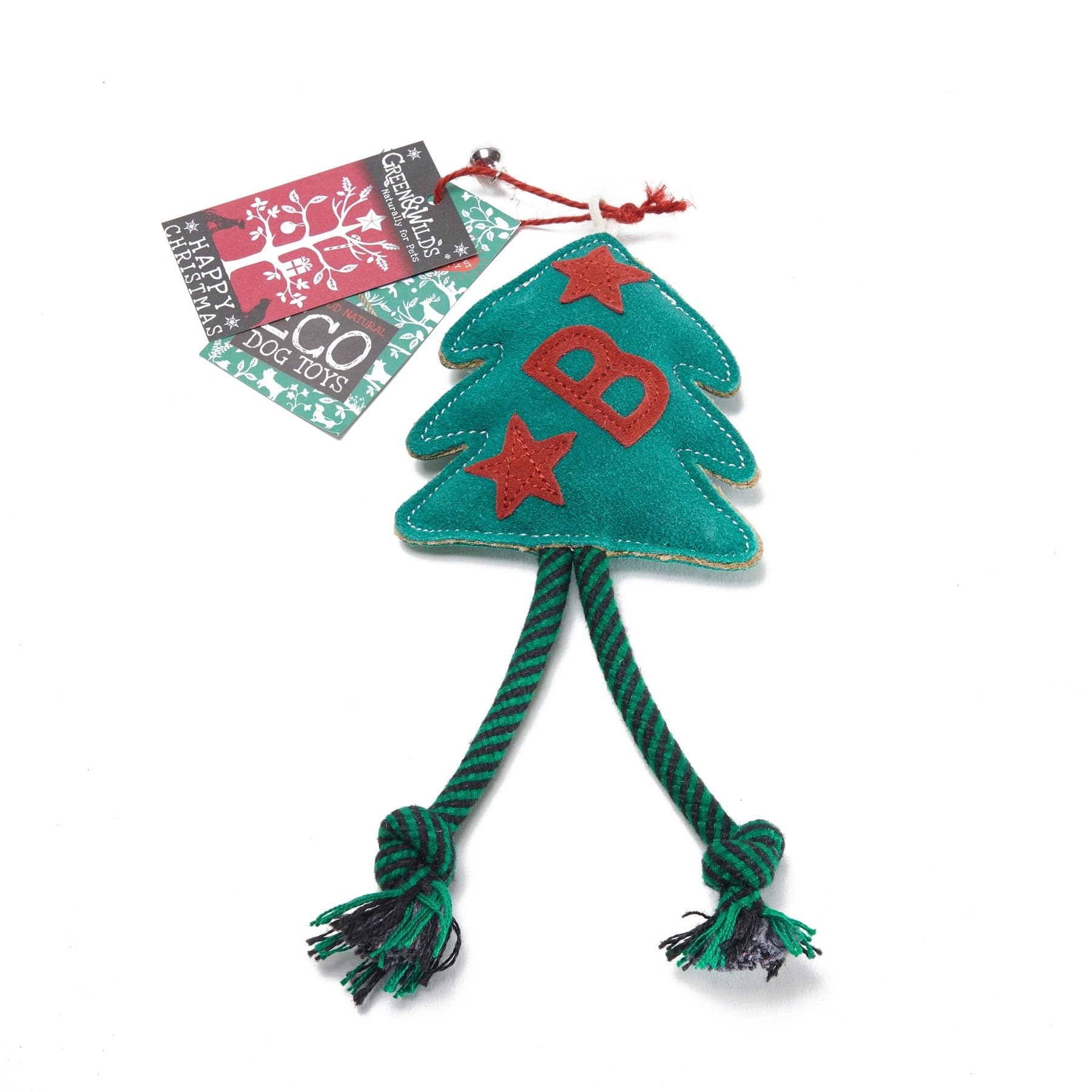 ABG Green & Wilds Eco Dog Toy – Bruce the Spruce Christmas Tree