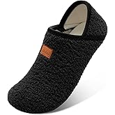 XIHALOOK House Slippers for Women Men Cozy Sock Shoes with Soft Rubber Sole Slip On for Indoor/Outdoor