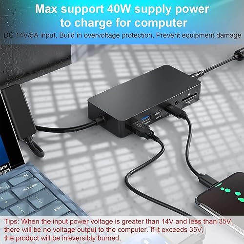 Microsoft Surface Docking Station Triple Display Dual HDMI+VGA