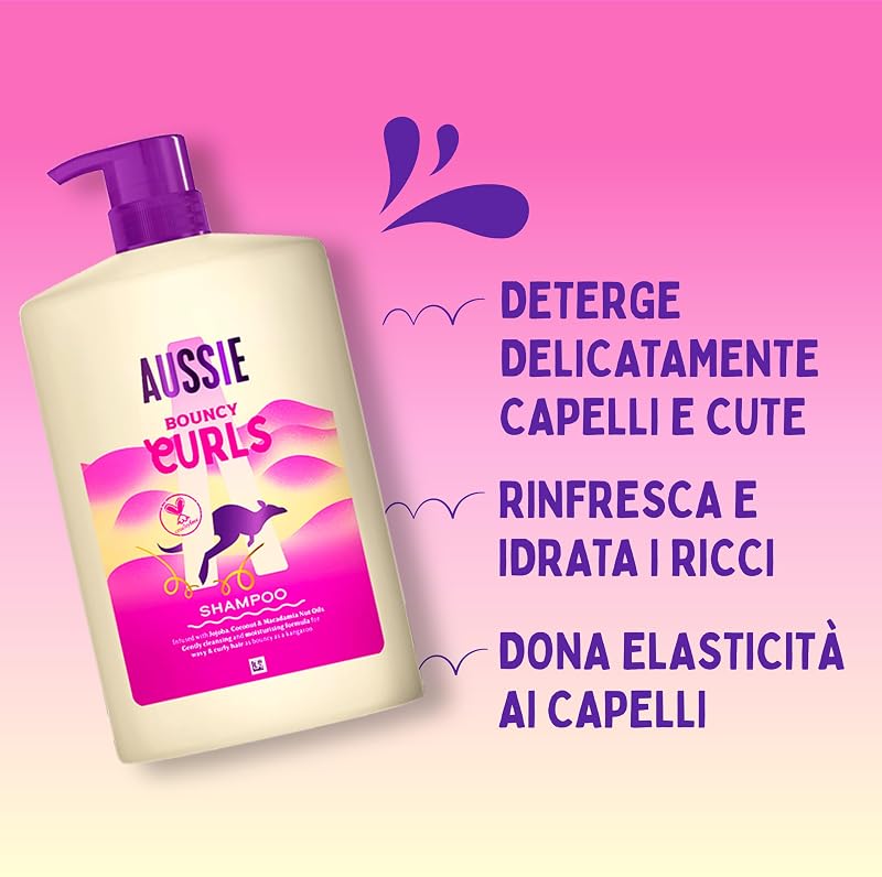 Bouncy Curls Shampoo Ricci 1000ml — foto 2 di 7
