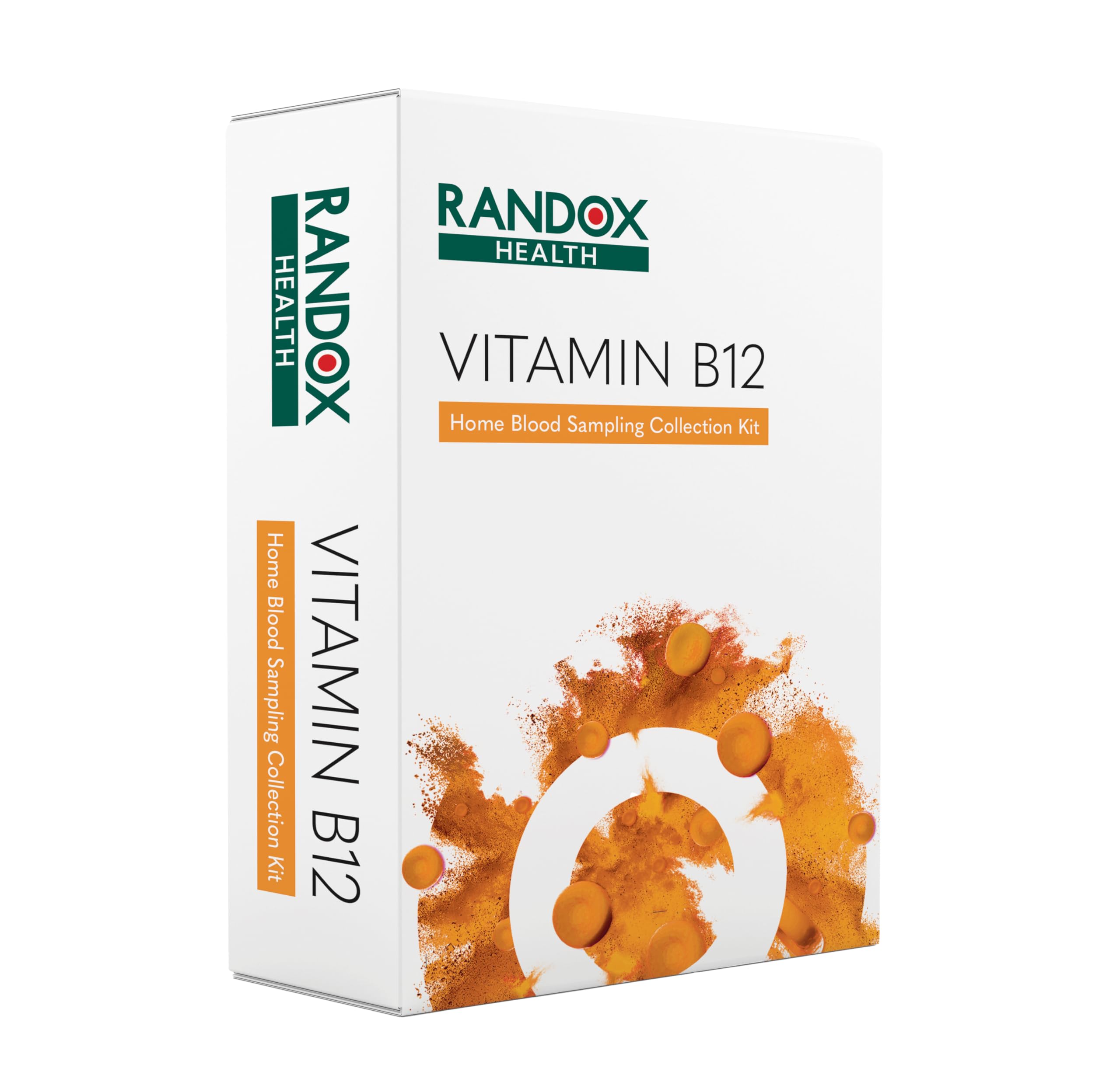 Vitamin B12 Test | VIT B12 Test Kit | At-Home Vitamin B12 Blood Test | Randox Health | Personalised Report Included | Health Results in 2-3 Days | Vitamin Deficiency Self-Test