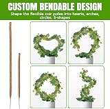 Mcbazel Moss Pole 60cm+120cm Bendable Coir Plant Support view 4