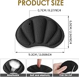 Molain 2 Pairs Heel Grips Self-Adhesive Anti-Slip Cushions Black view 2