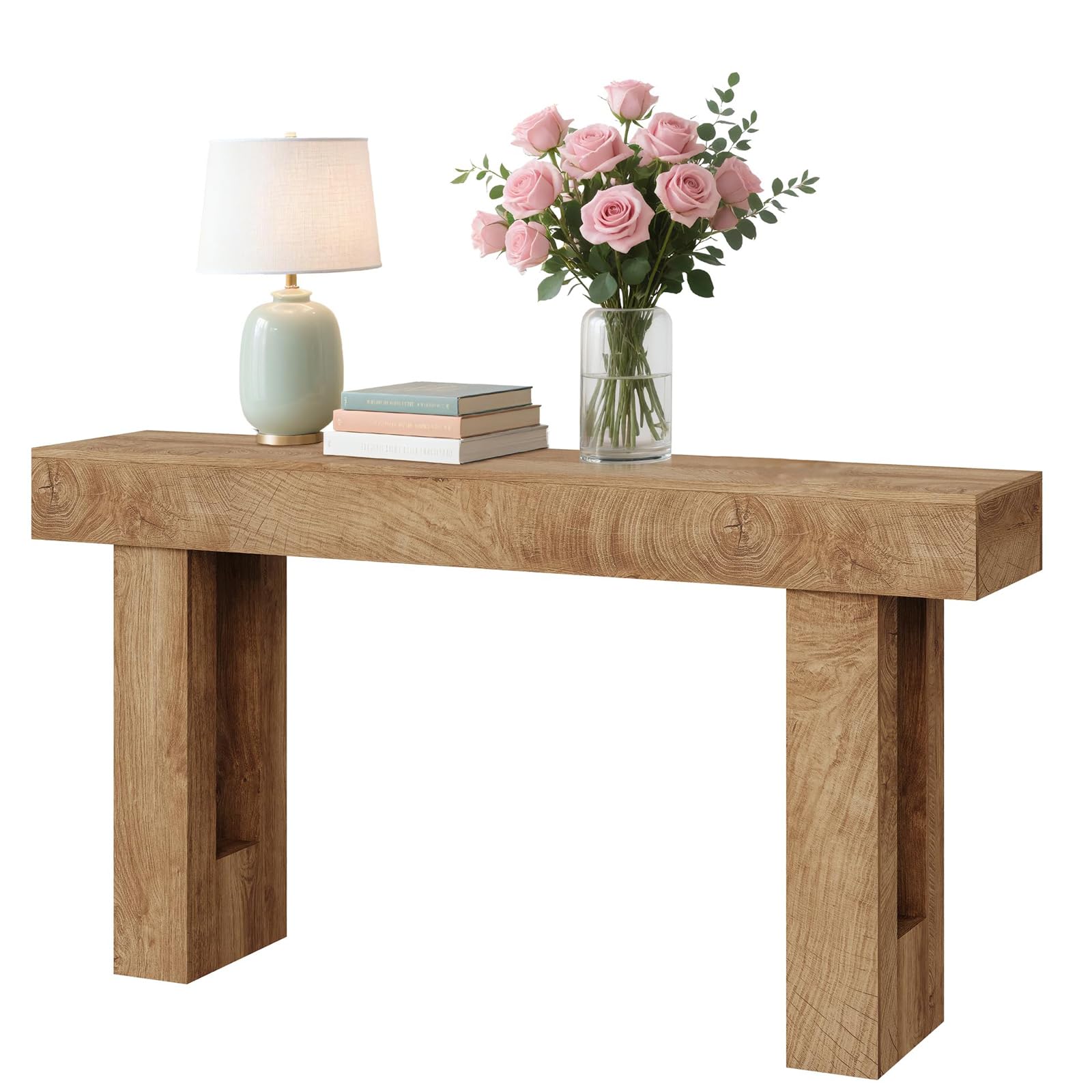 Photo 1 of **PARTS ONLY*** 63 Inches Long Console Table, Wooden Entry Table for Entryway, Rustic Sofa Tables Behind Couch, Foyer Hallway Tables for Living Room, Entrance, Foyer