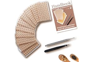 600 Pcs Ear Seeds Kit – Natural Vaccaria Seeds for Auricular Acupressure – Complete Reflexology Set with Acupuncture Pen, Twe