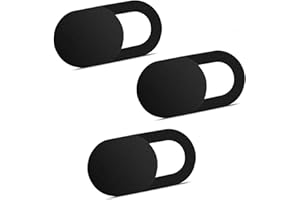 Laptop Webcam Cover Slide, 0.03 inch Ultra-Thin Slide Camera Cover for MacBook Pro, iPhone, Laptop, Mac, PC, Surfase Pro, Pro