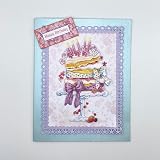 Katy Sue Birthday Cake & Flowers Die-Cut Decoupage Sheets - 12 Pack view 4