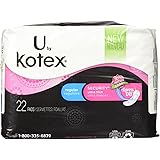 Amazon Com U By Kotex Security Ultra Thin Pads Regular Fragrance Free 44 Count Health Household