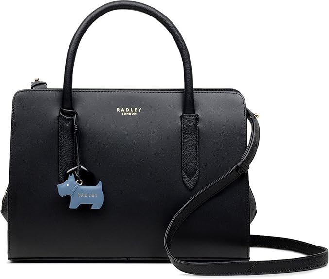 Radley Liverpool Street Medium ZipTop Multiway In Black Amazon.co.uk