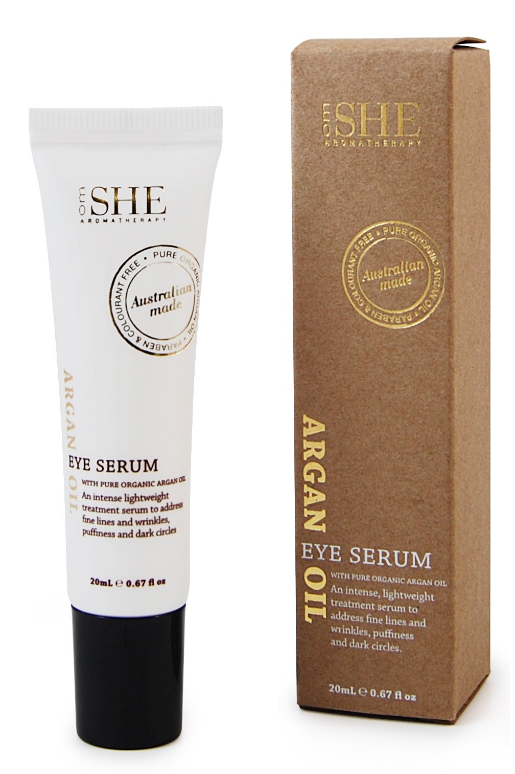 Om She Aromatherapy Argan Oil Day Cream 2.03 fl oz (60ml) Pure Organic