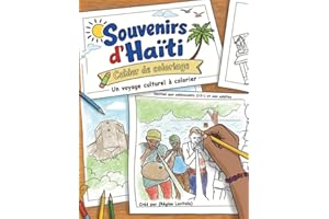 Souvenirs d’Haïti: Cahier de coloriage