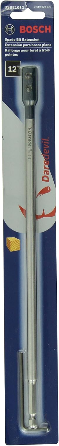 Bosch Daredevil DSBE1012 12-Inch Drill Bit Extension - Power Drill Bit Extensions - 