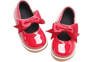Kiderence Toddler Little Girls Mary Jane Dress Shoes School Oxford for Girls Flats