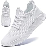 GUCTQY Running Shoes for Men Women Tennis Walking Sneakers Gym Slip On Comfortable Lightweight Breathable Athletic Workout Fashion Sports Casual Shoe