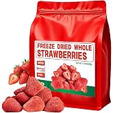 17.63 oz/500g Freeze Dried Strawberries Whole, Dry Berries