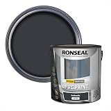 Ronseal uPVC Paint Anthracite Satin 2.5L Durable Exterior Weatherproof view 1