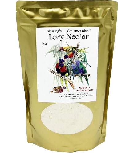 Amazon.com : Blessings Gourmet Lory Powder Dry Lorikeet Food (5Lb