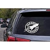 H-TRADINGS Car Bumper Sticker Planet Express for Truck Laptop White 5 inches Approximately