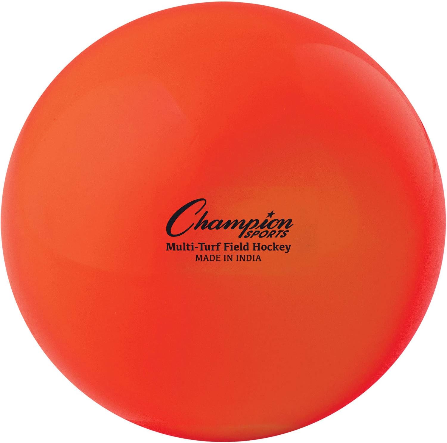 Champion Sports Field Hockey Balls, Regulation Size, 12-Pack, 2.75” Each - Sports Practice Hockey Ball Set for Fields, Grass, Turf - Durable, Bouncy, Lightweight, Bright Colored - Orange : Sports & Outdoors