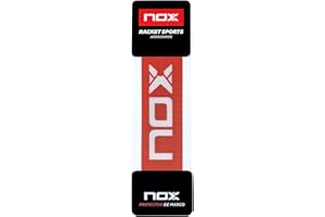 NOX Bag of 6 RED Protectors with White Logo
