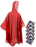 Hagon PRO Disposable Rain Ponchos for Adults