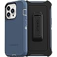 OtterBox iPhone 13 Pro (ONLY) Defender Series Case - Fort Blue, Rugged & Durable, with Port Protection, Includes Holster Clip Kickstand