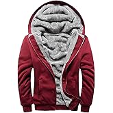 JiangWu Womens Fashion Horn Button Fleece Thicken Coat with Hood Winter Warm Jacket