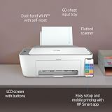 HP DeskJet All-in-One Colour Printer with HP+ 6 Months Instant Ink White view 2