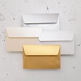 Clairefontaine Pollen Iridescent White Paper Envelopes 9x14cm 20 Pack view 6