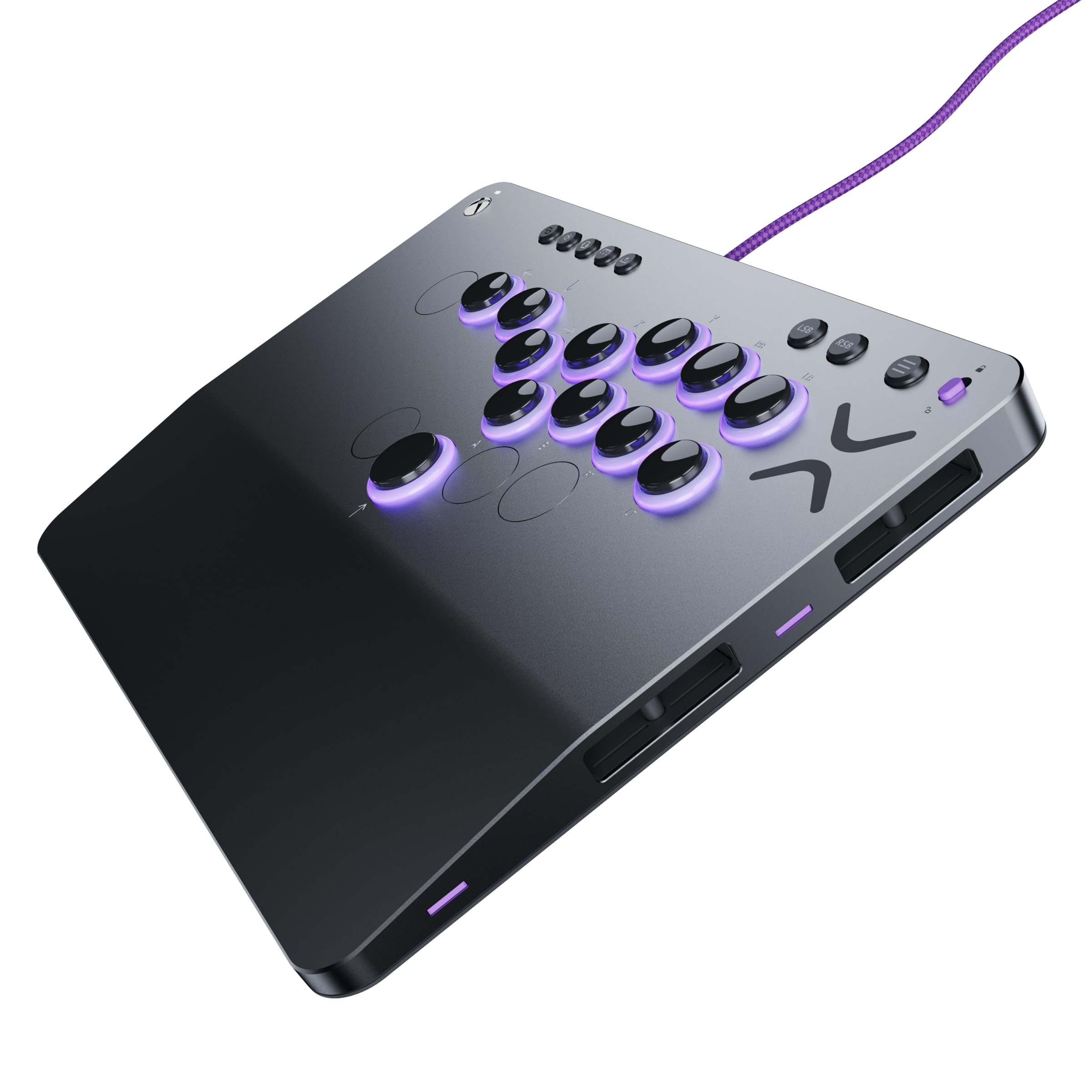 Turtle Beach Victrix Pro KO Leverless All Button Fight Stick, Officially Licensed for Xbox Series X|S, Xbox One, Windows 10/11 PC, Customizable eSports Tournament Ready Controller, Gray 4