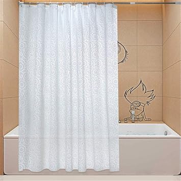 Ylian Wc Vorhang Stoff Dusche Badezimmer Wasserdicht
