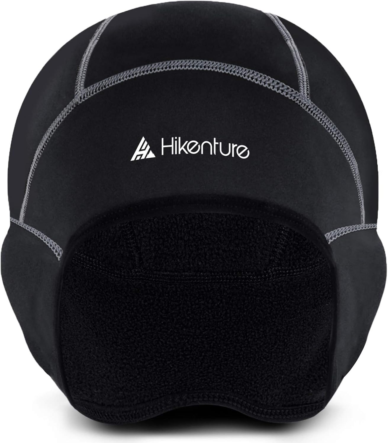 Hikenture Winter Skull Cap Helmet Liner for Men Women Thermal Cycling Hat Black: Clothing