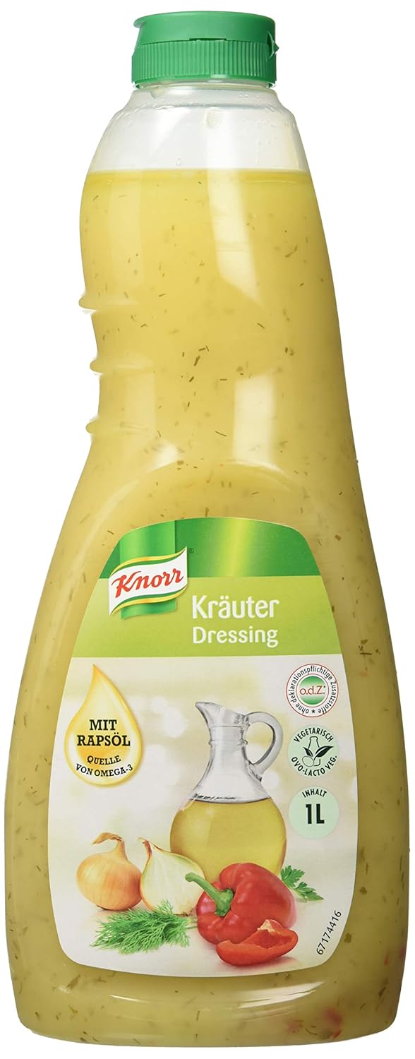 Knorr Kräuter Dressing (klares Salatdressing mit Dill und Petersilie