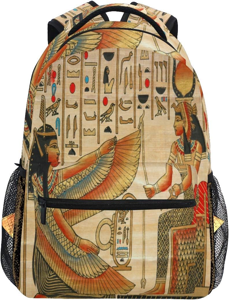 Mnsruu Ancient Egypt Culture Backpack Daypack College School Travel