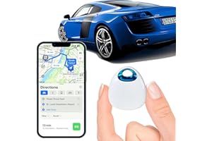 Morngree Hidden GPS Tracker for Vehicles-Mini Car GPS Locator,Real-Time Tracking, 365-Day Battery, Waterproof Anti-Theft Device, App for Android and iOS,No SIM Card Required,No Monthly Fee