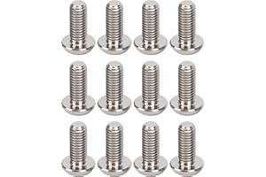 12Pcs Bike Brake Disc Screws, M5x12mm Titanium Bolts Bicycle Disc Brake Rotor Screw Bike Universal PartUseful and Fashion
